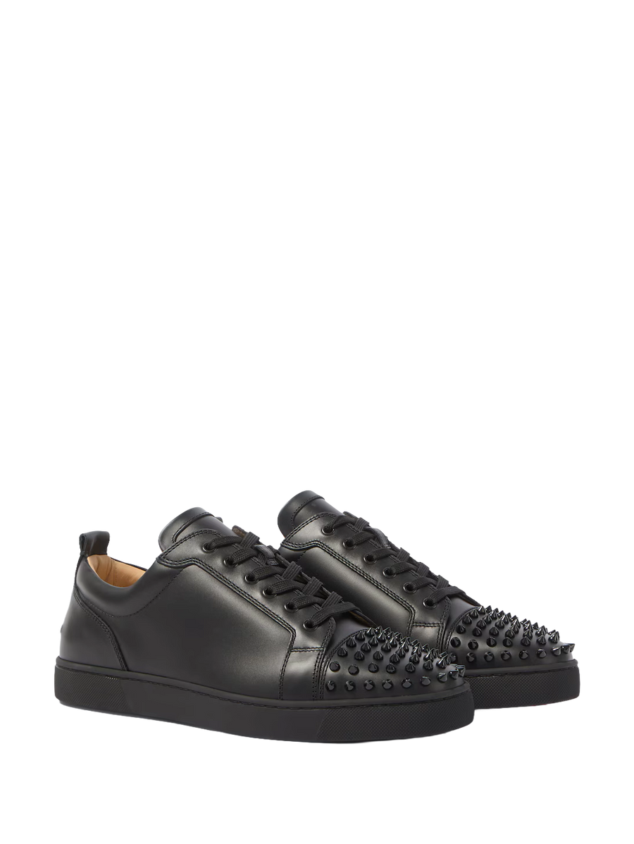 Louis Junior Spikes leather sneakers Black