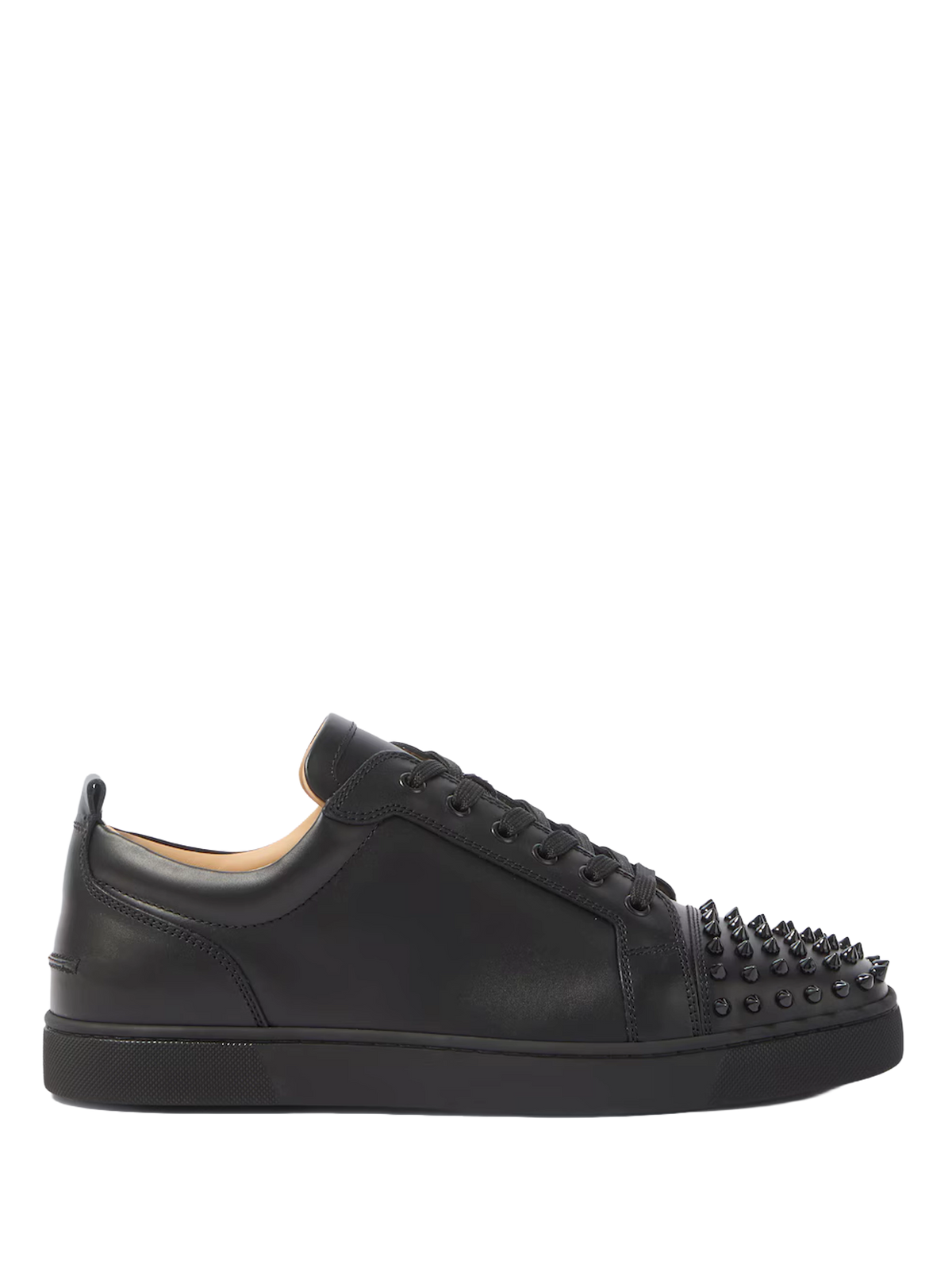 Louis Junior Spikes leather sneakers Black