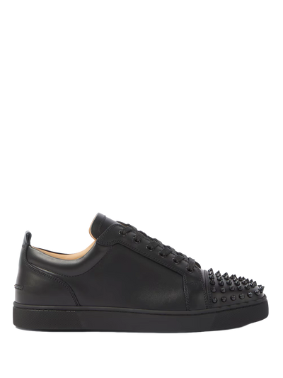 Louis Junior Spikes leather sneakers Black