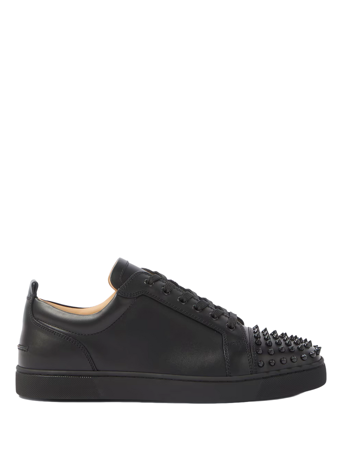Louis Junior Spikes leather sneakers Black