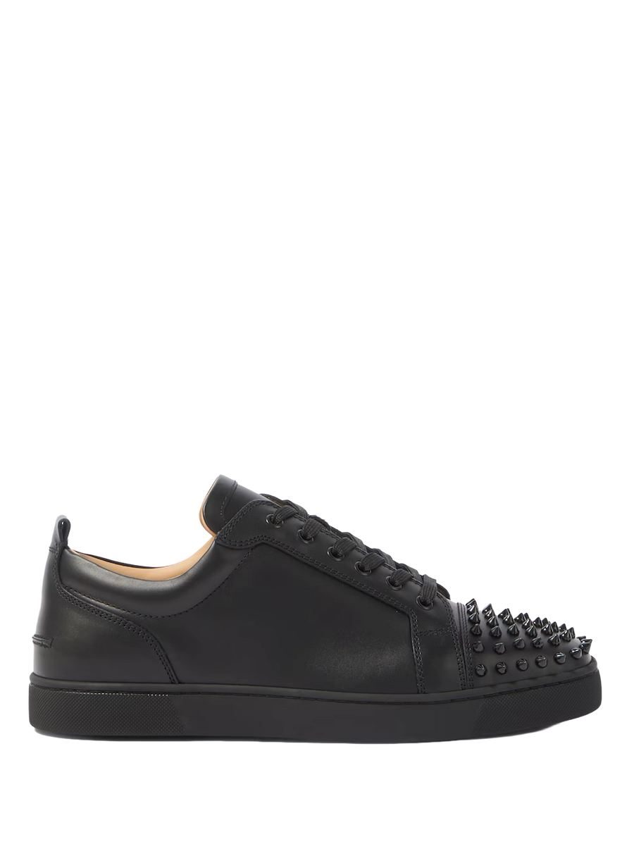 Louis Junior Spikes leather sneakers Black
