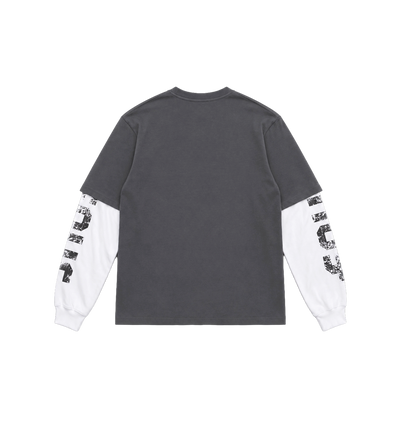 Four Everyone DL Longsleeve White/ Asphalt