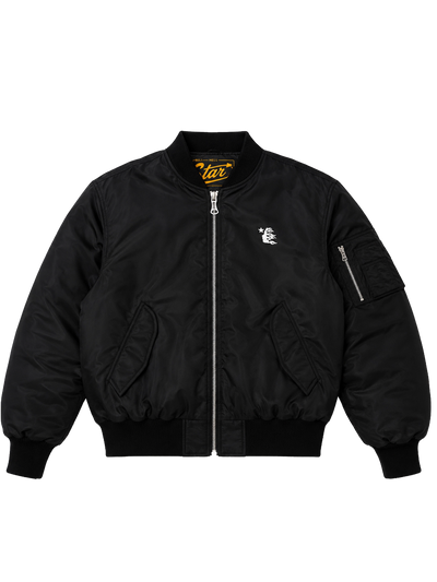 Hellstar Core Logo Bomber Jacket in Zwart
