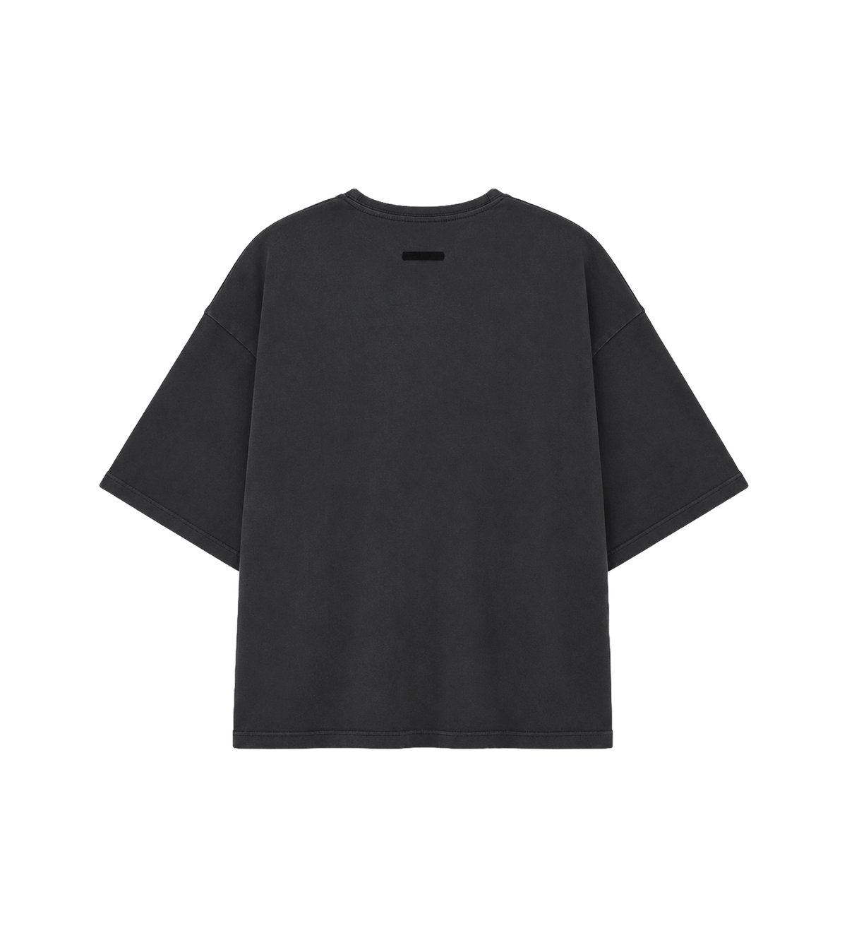 3/4 Henley Sweatshirt Washed Iron Grey