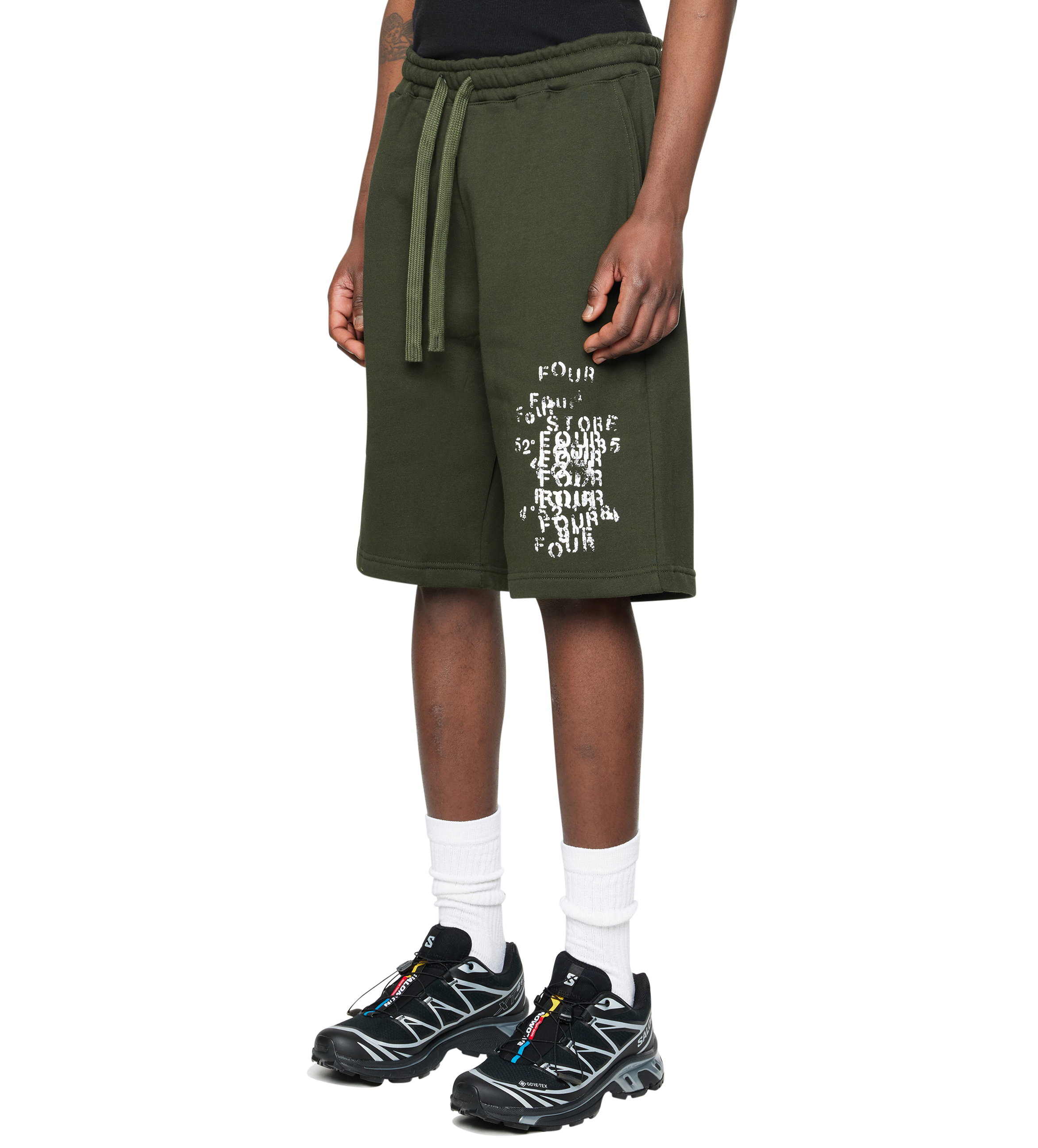 Grunge Shorts Army Green