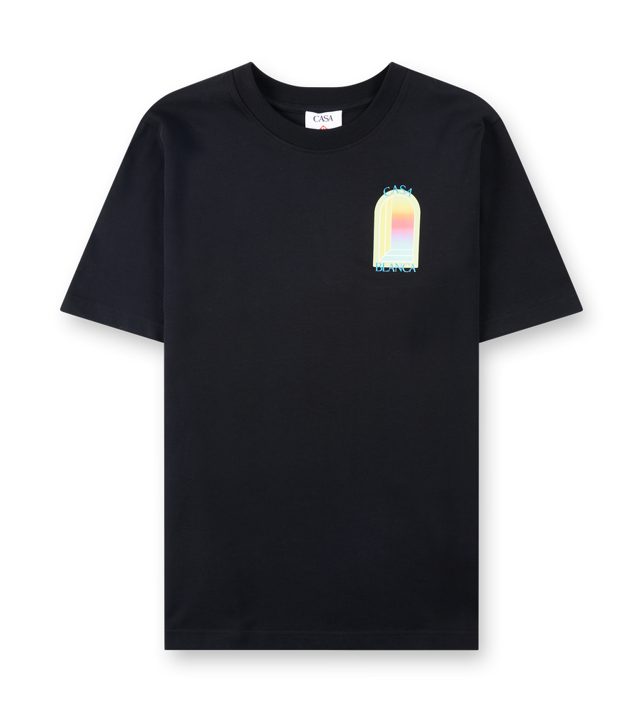 Casablanca L’Arche Classic T-Shirt in Black