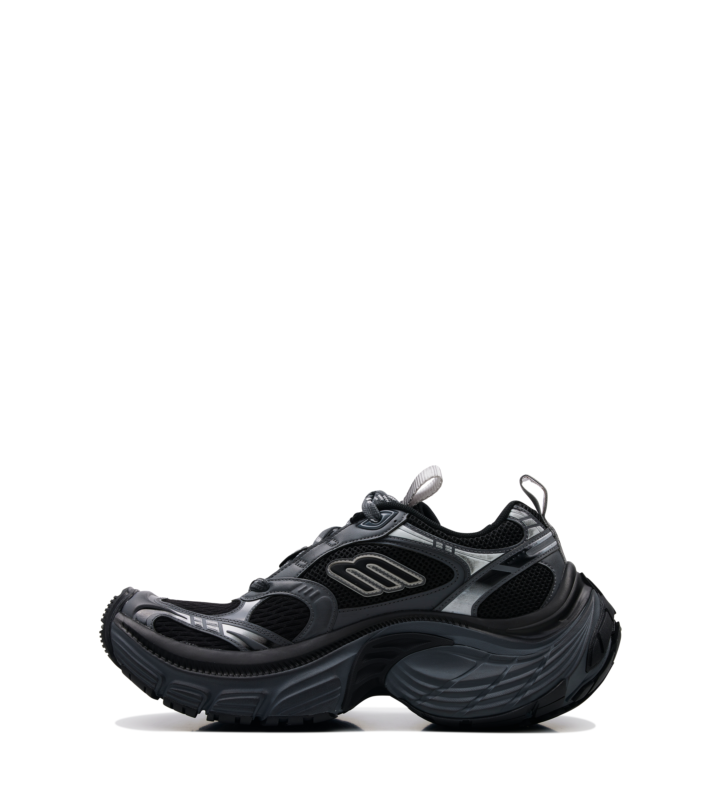 Balenciaga Men’s 6XL Sneaker in Black/Grey