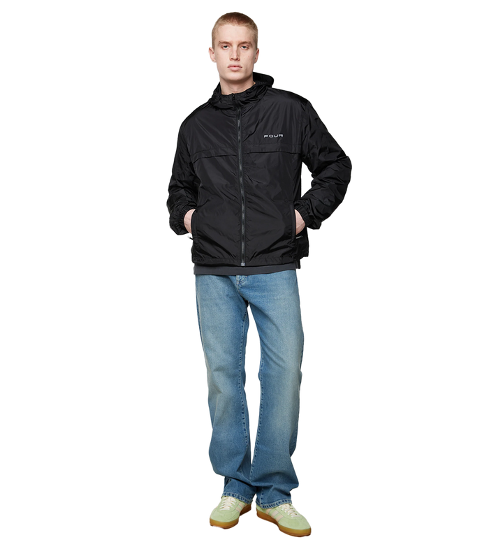 Straight Leg Denim Dark Blue Sand Wash