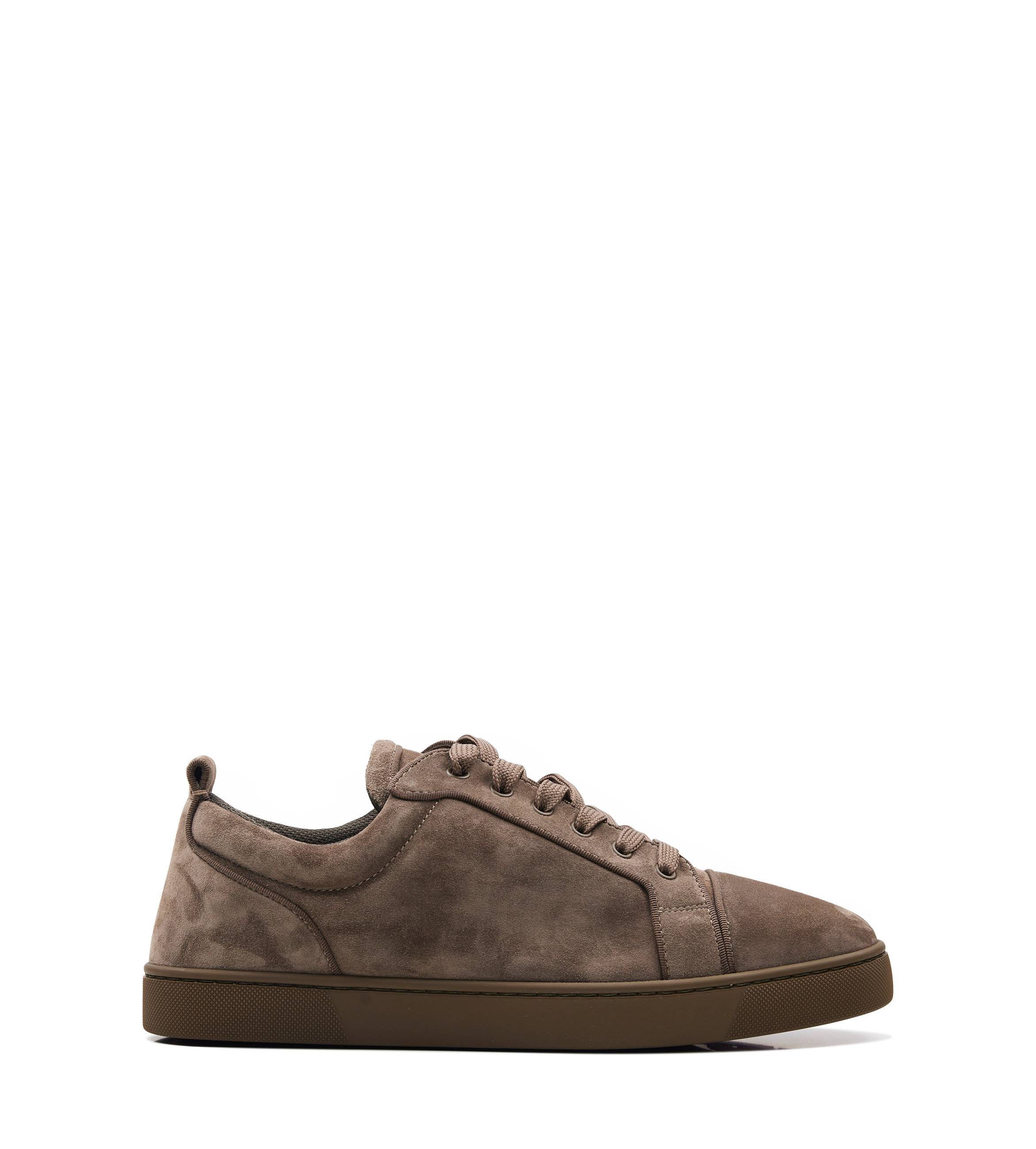 Christian Louboutin Louis Junior Flat Orlato - Veau Velours in Silex