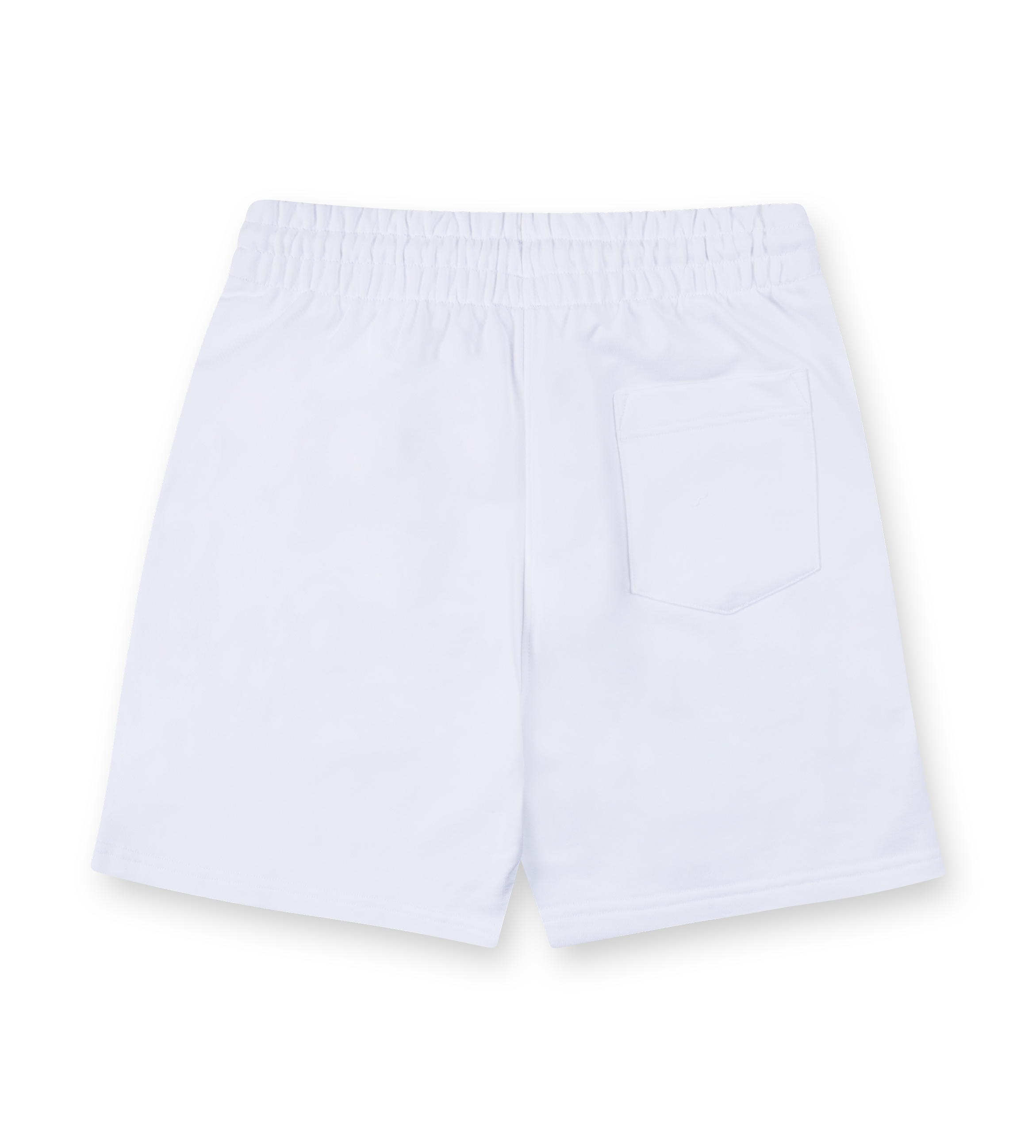 Casablanca Tennis Club Icon Drawstring Shorts in White