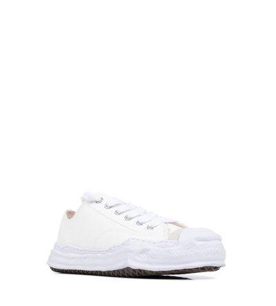 Hank OG Sole Canvas Low-Top Sneaker in White