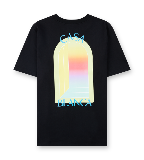 Casablanca L’Arche Classic T-Shirt in Black