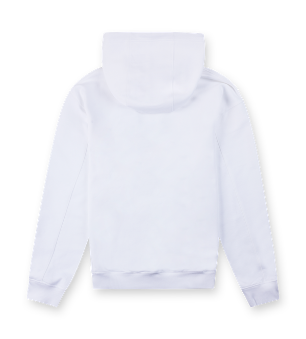 Casablanca Innocence Triangle Hooded Sweatshirt in White