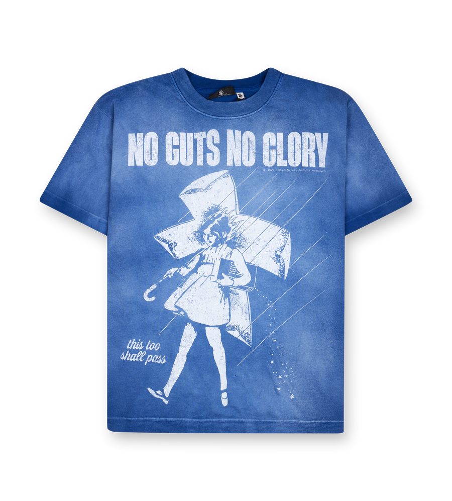 Hellstar Carry Your Cross T-Shirt in Navy