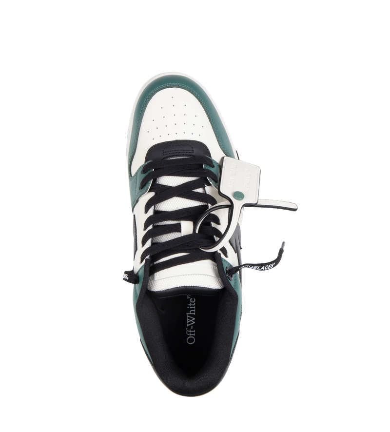 Off-White Out of Office Sneakers in Green / Black