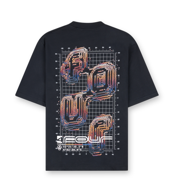 Topo Boxy T-Shirt Black