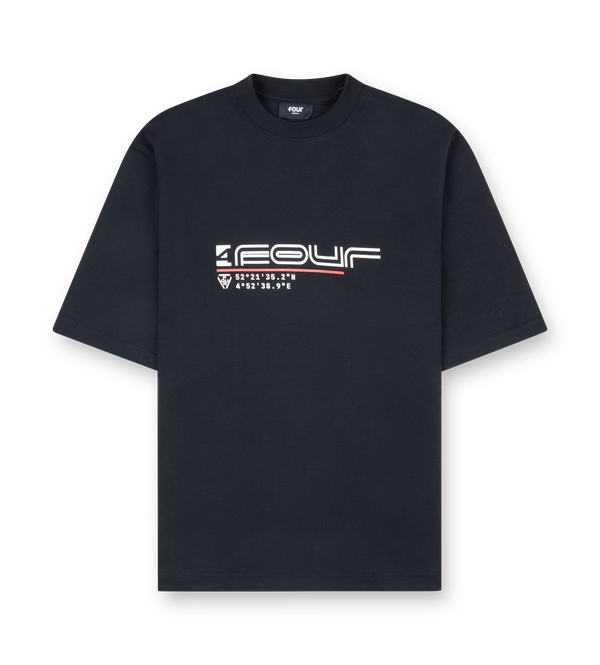 Topo Boxy T-Shirt Black