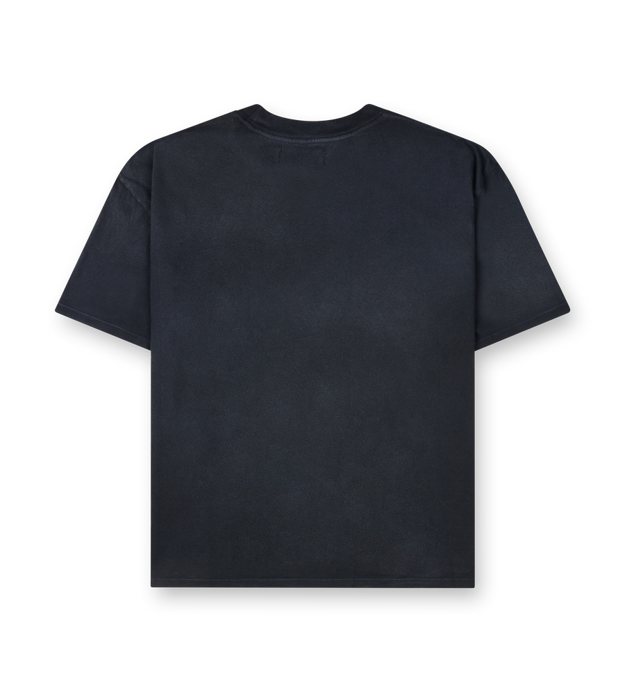 Nahmias Groms Boxy T-Shirt in Aged Black