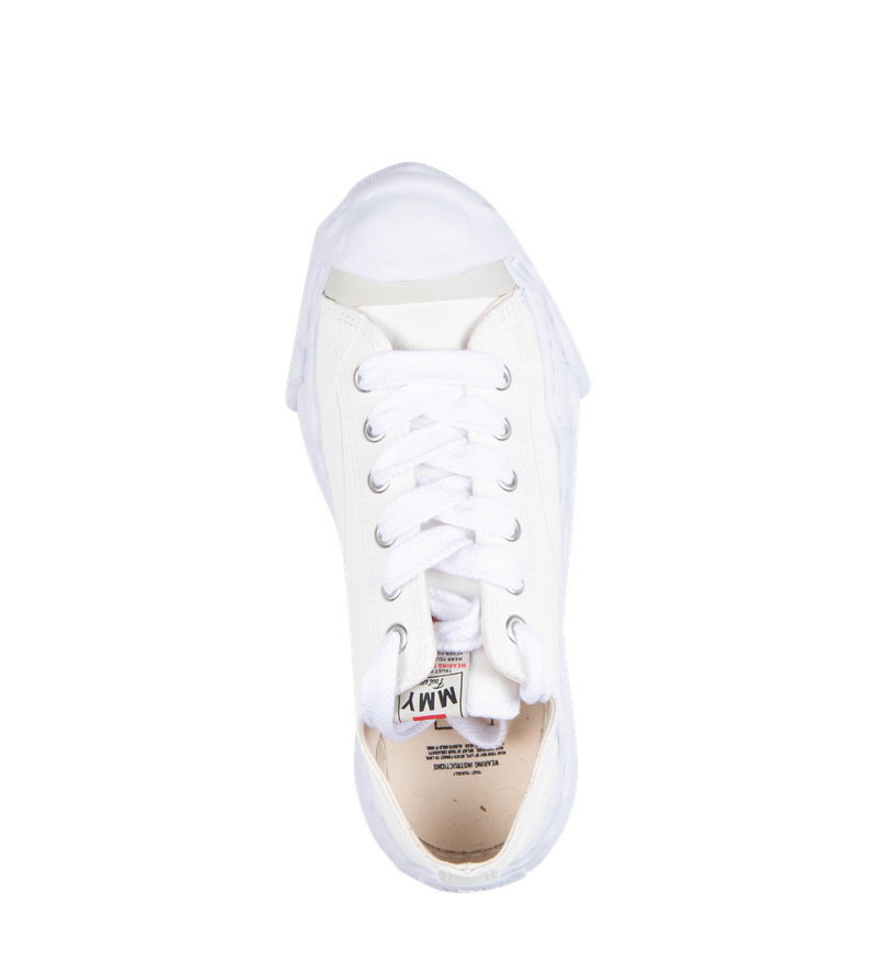 Hank OG Sole Canvas Low-Top Sneaker in White