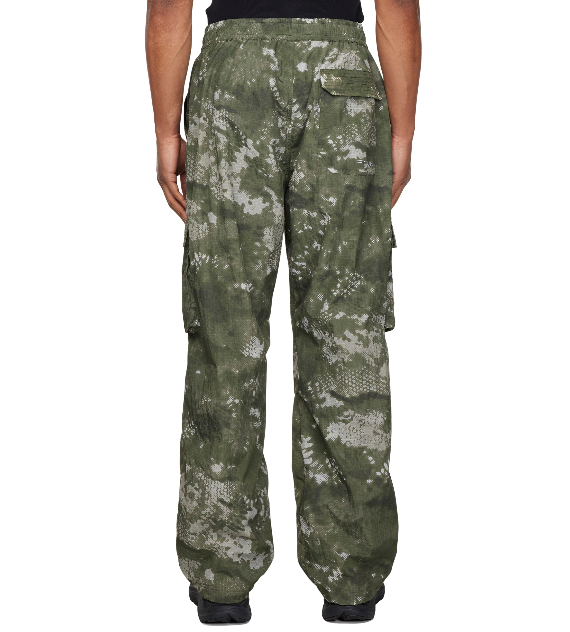 Sportswear Windbreaker Pants Green Camo