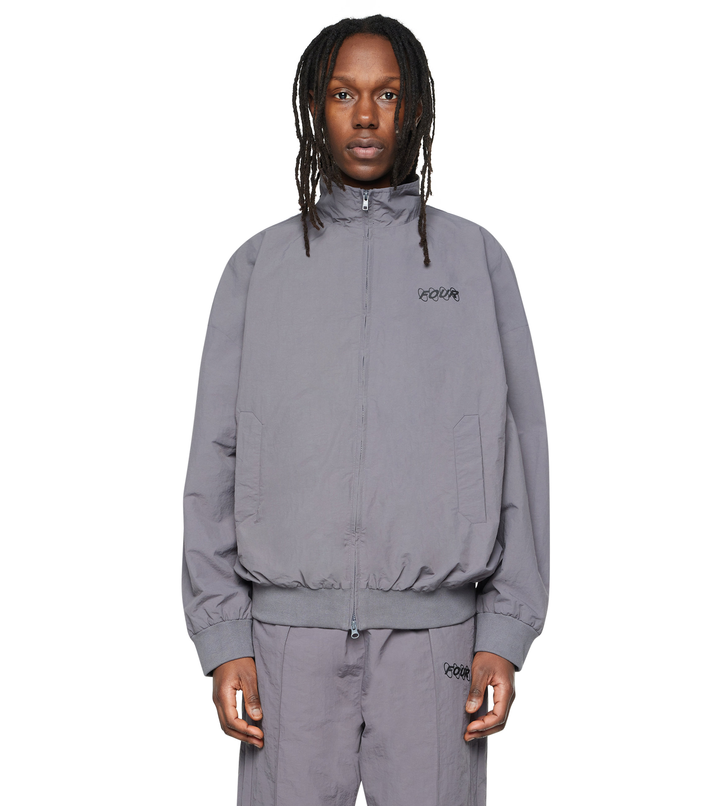 Circles Track Jacket Storm Front