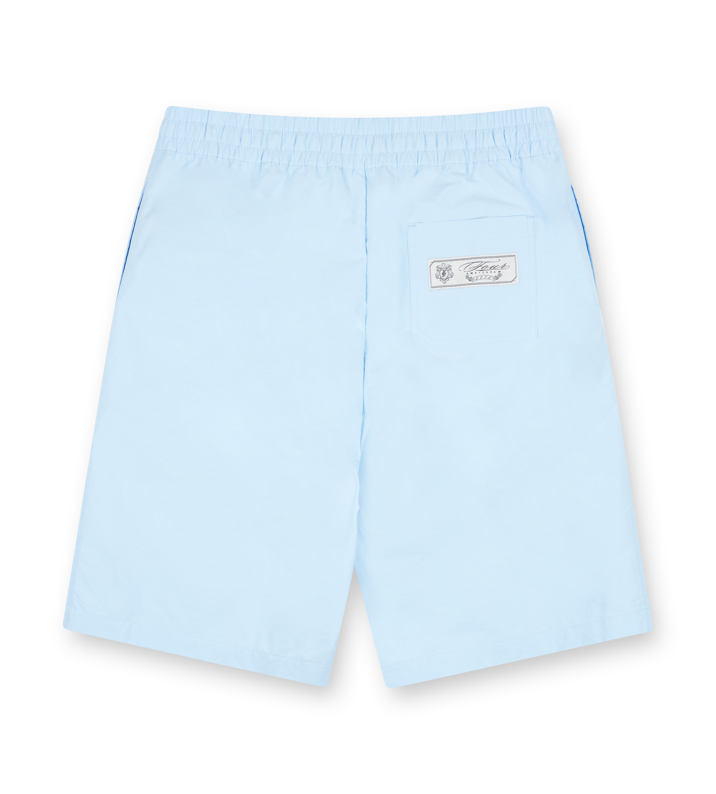 Script Track Shorts Ballad Blue