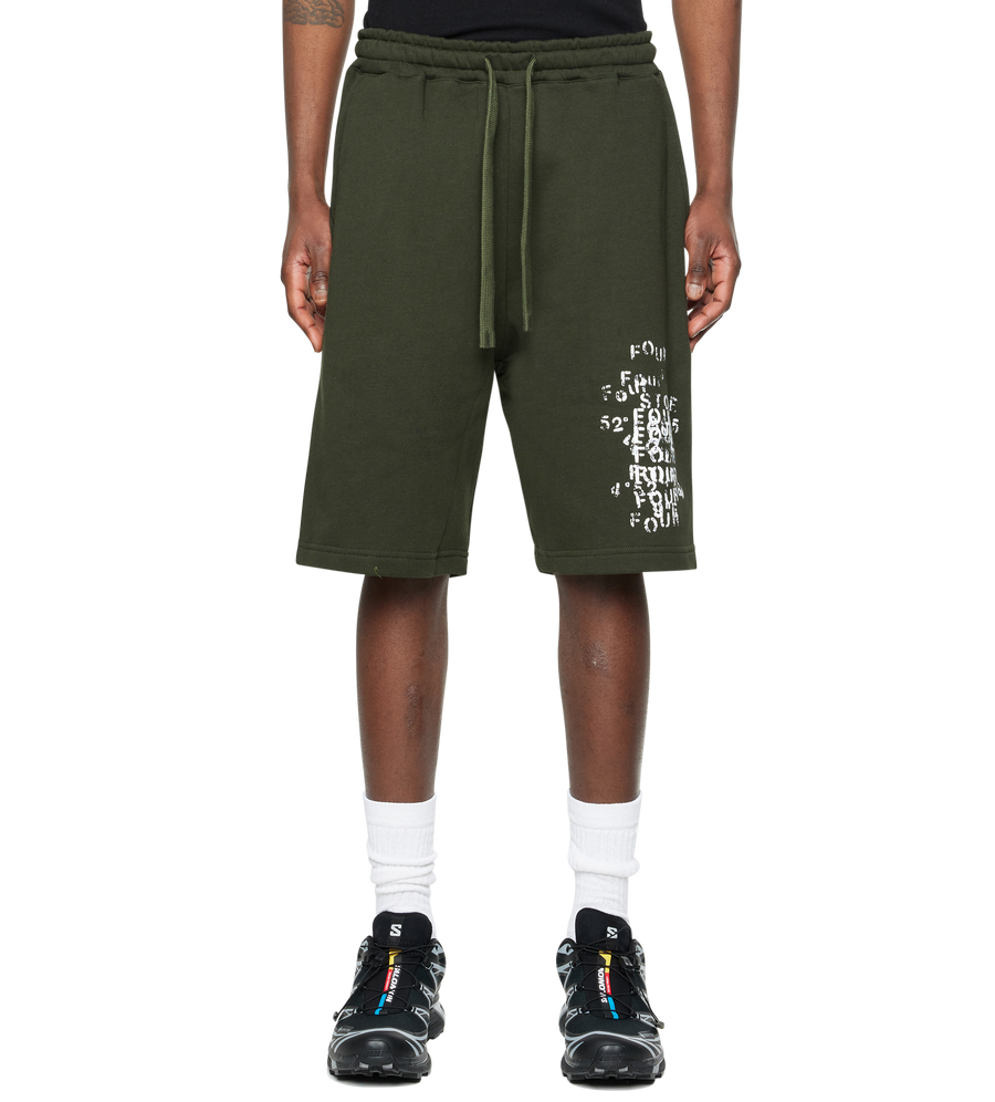 Grunge Shorts Army Green