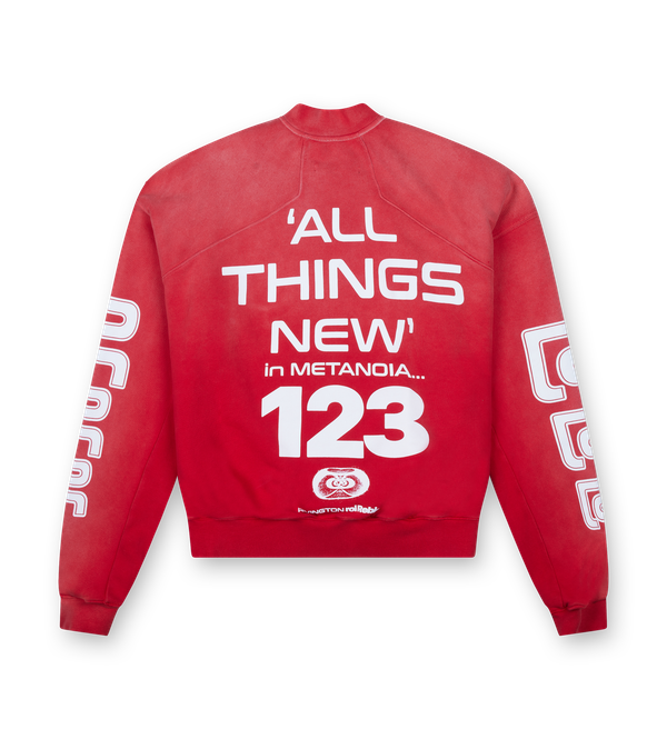 123 Rivington All Things New CVA ronde hals in metarood