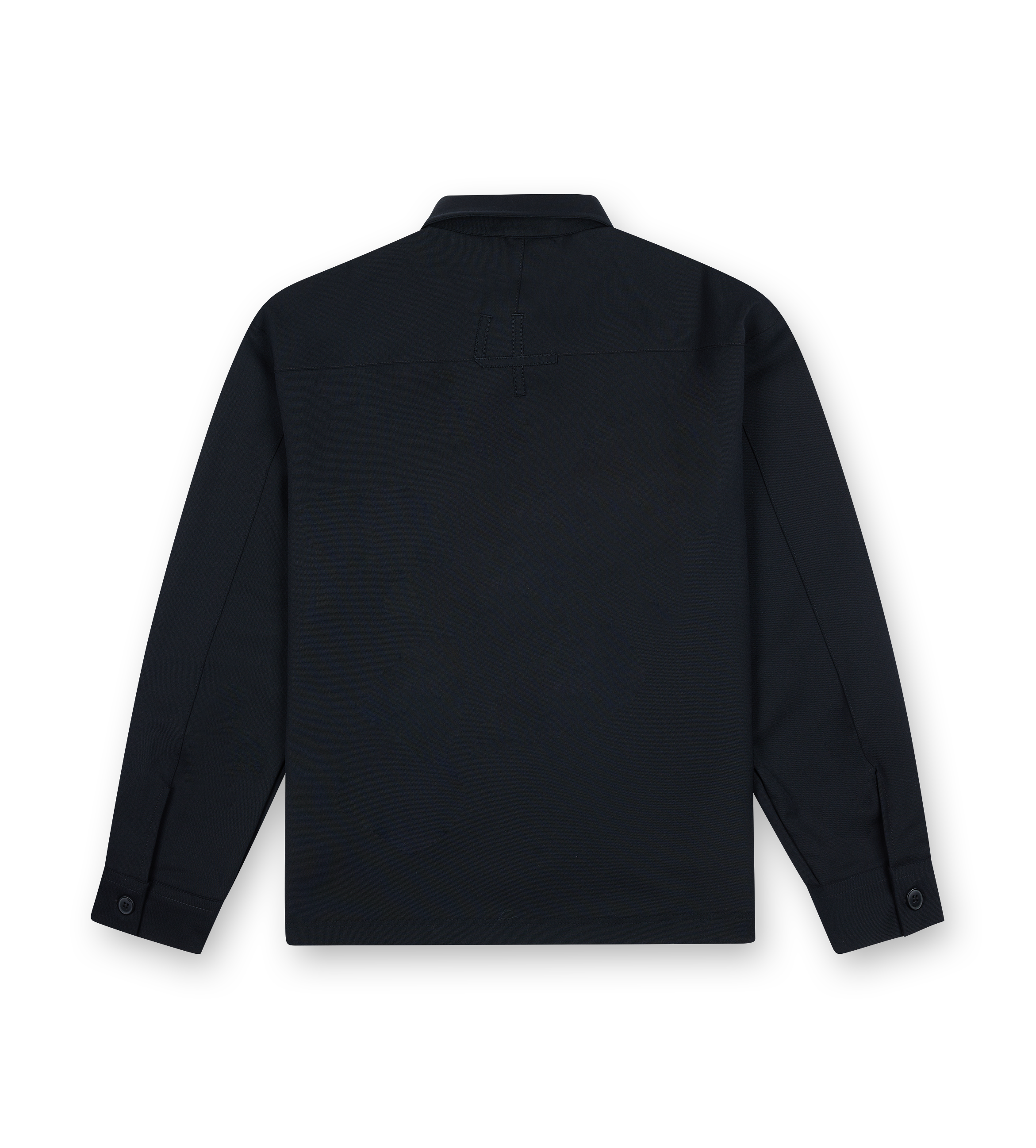 Script Wool Track Jacket Black
