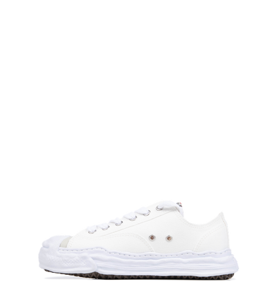 Hank OG Sole Canvas Low-Top Sneaker in White