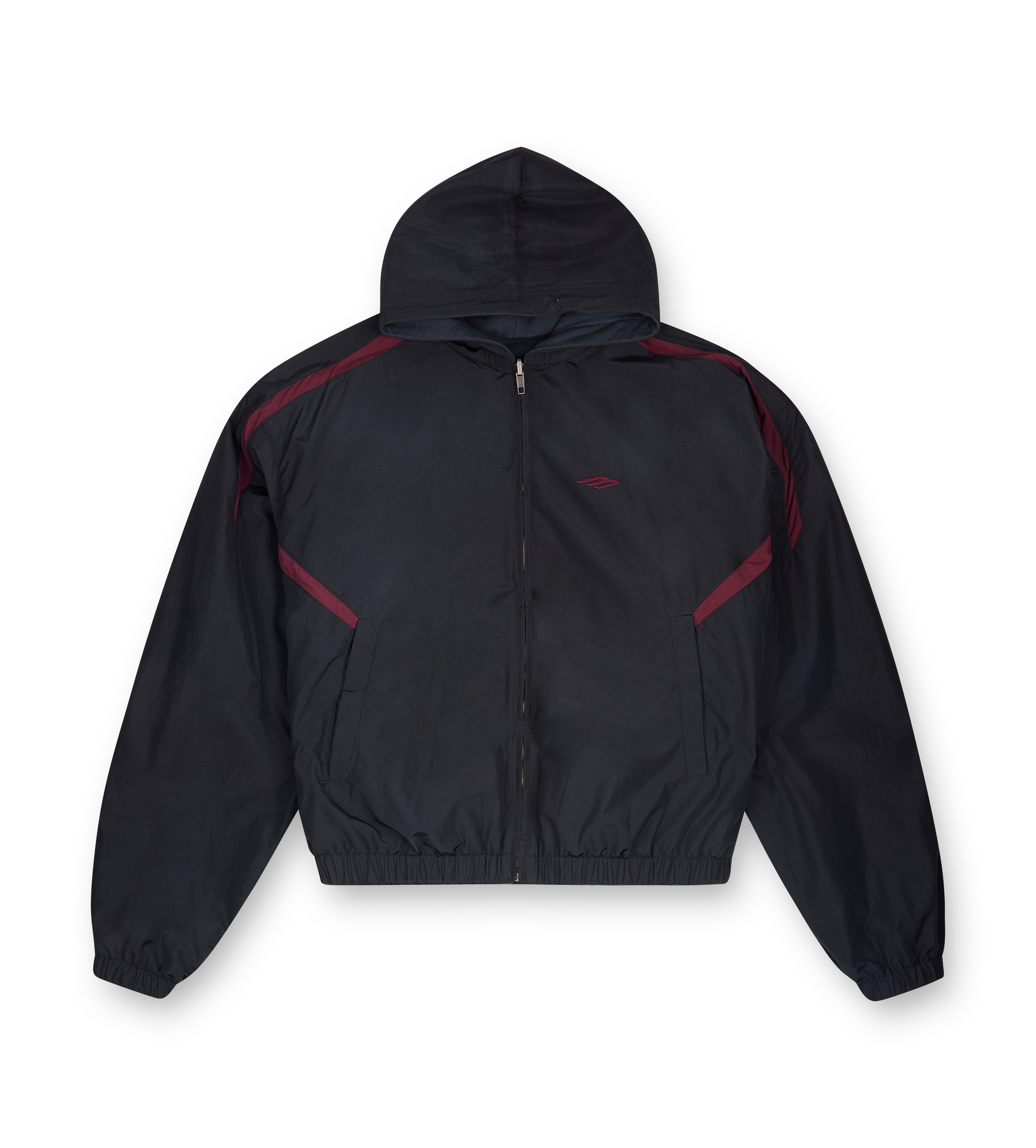 Balenciaga Reversible Jacket Techno Cotton Poplin Black