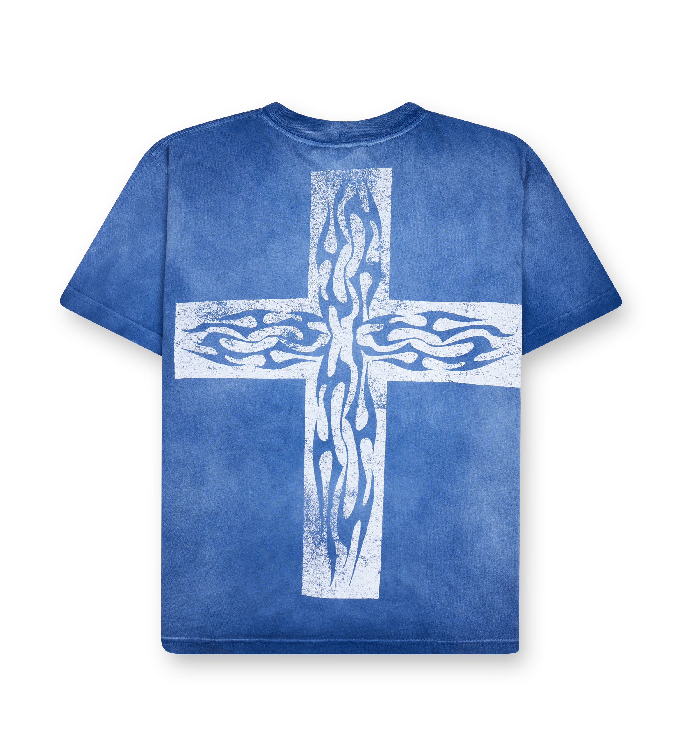Hellstar Carry Your Cross T-Shirt in Navy