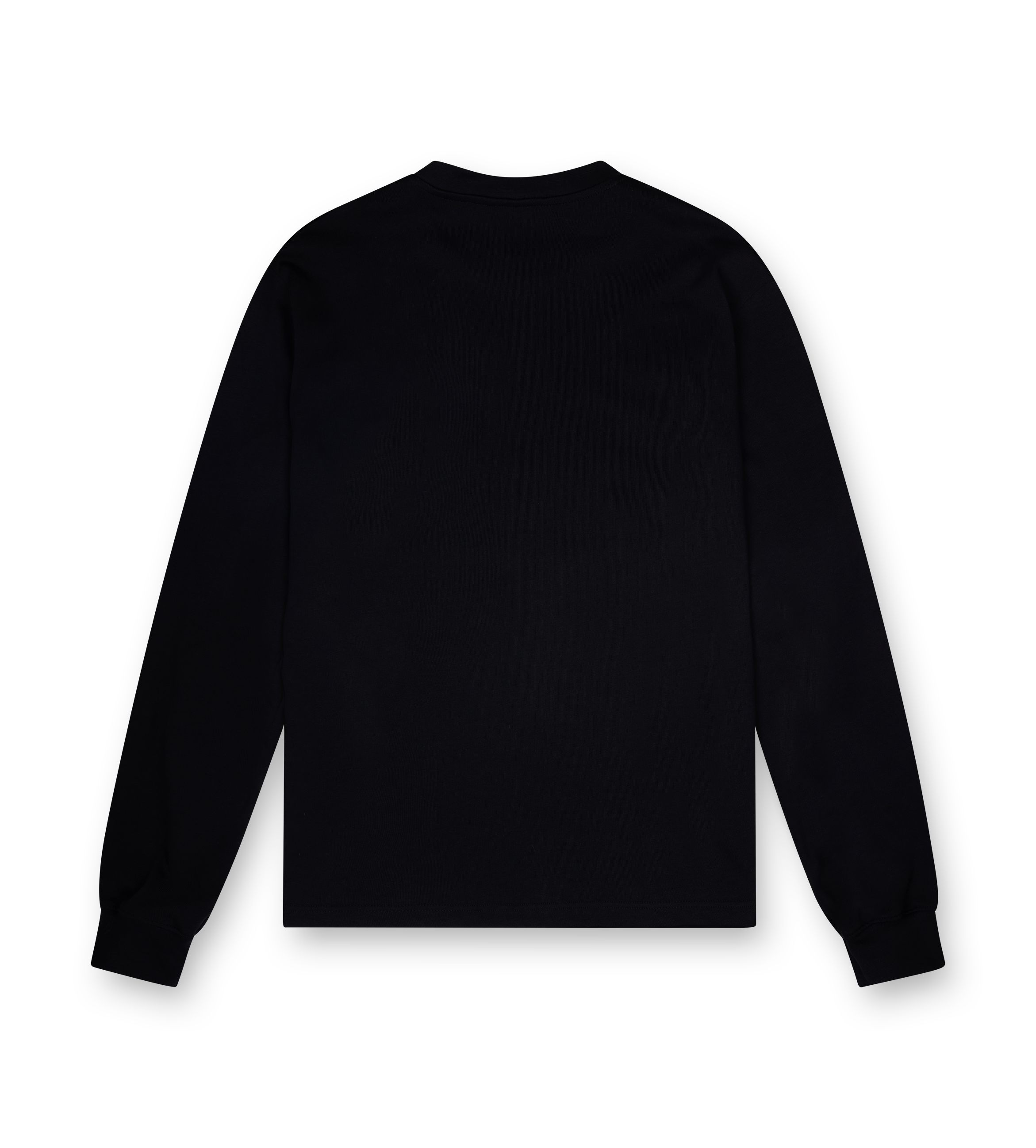 Logo Long Sleeve Pocket T-shirt Black