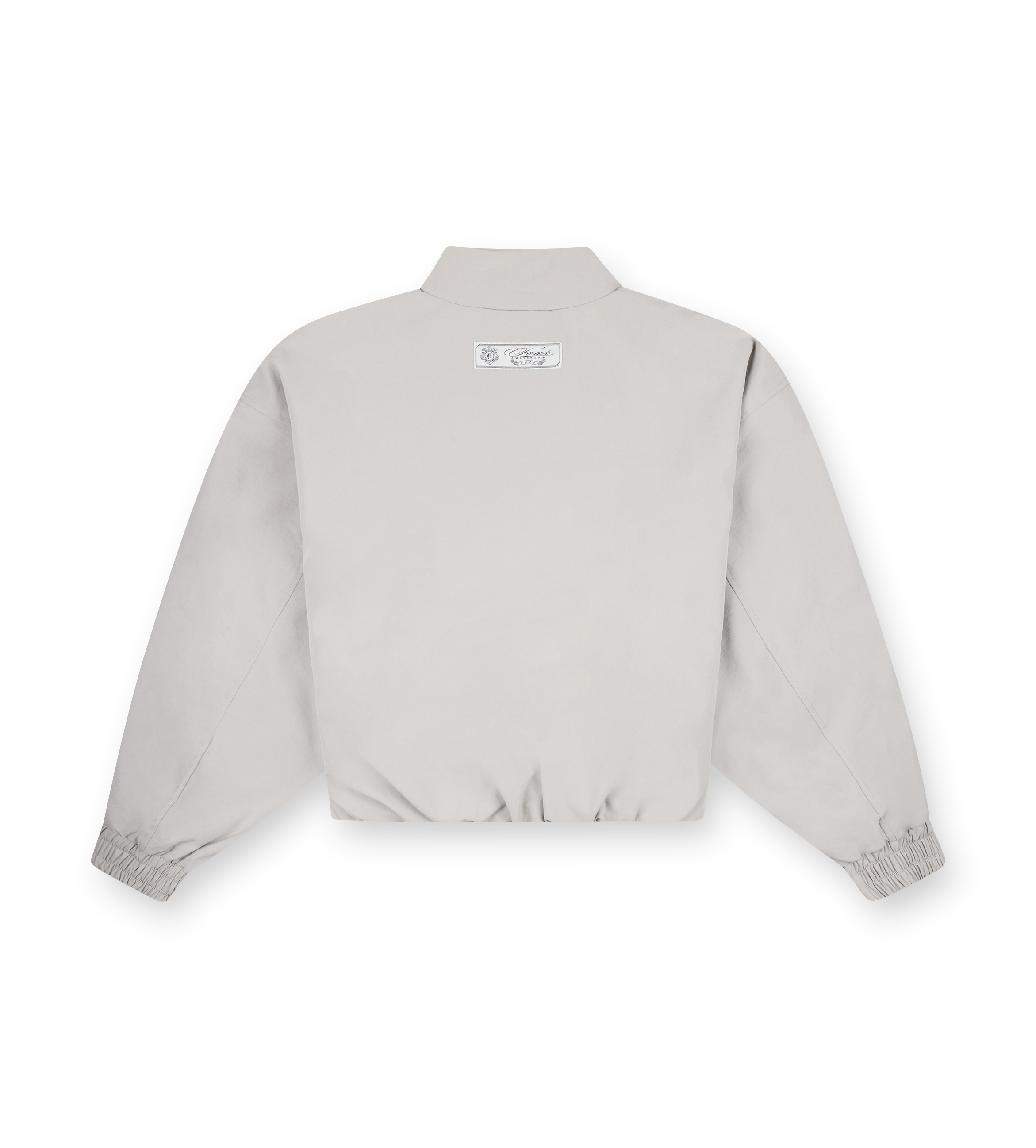 Script Track Jacket Light Grey