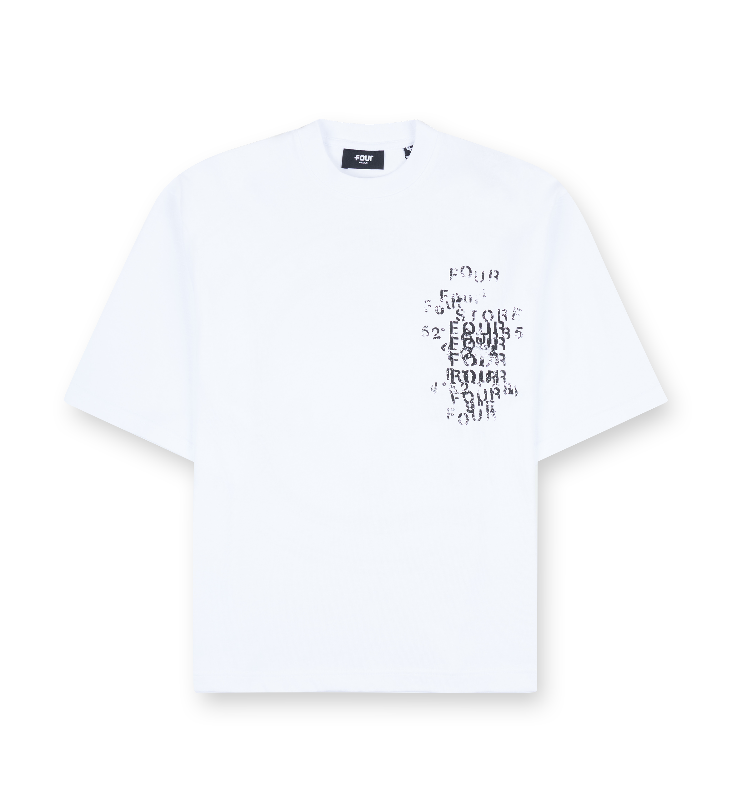 World Location Boxy T-Shirt White