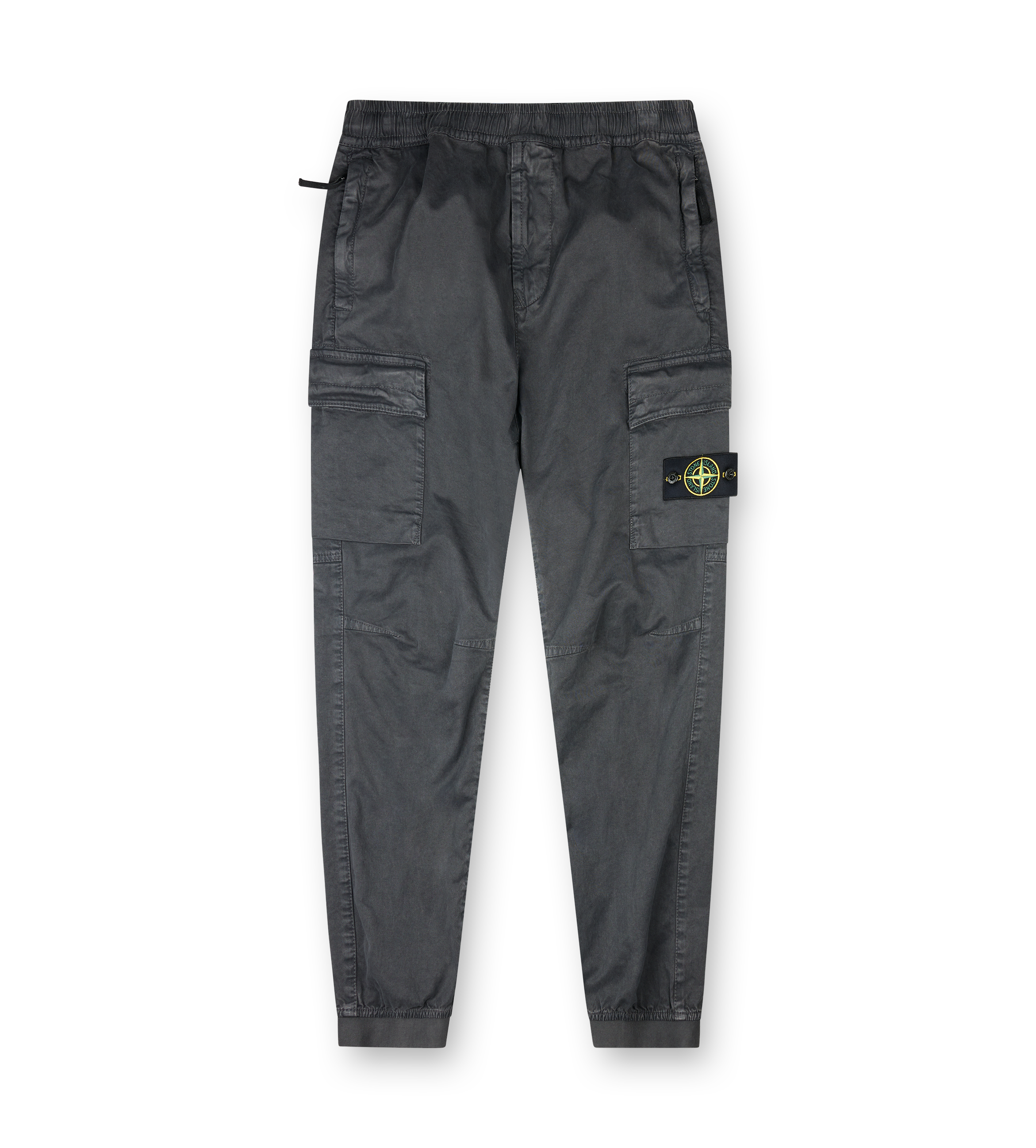 Stone Island Cargo Pants with Patch Pockets in Lead Grey