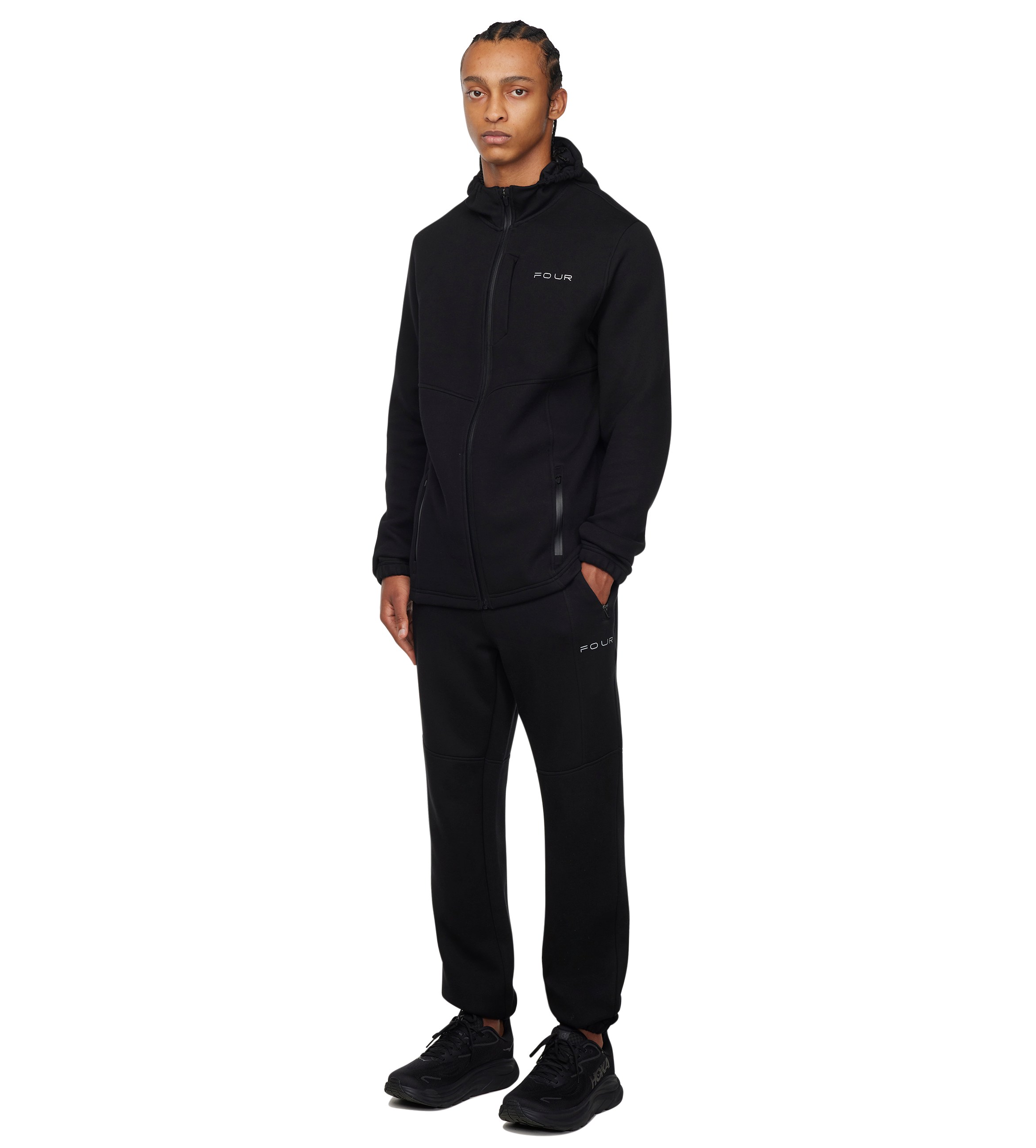 Sportswear Fleece Track Pants Black