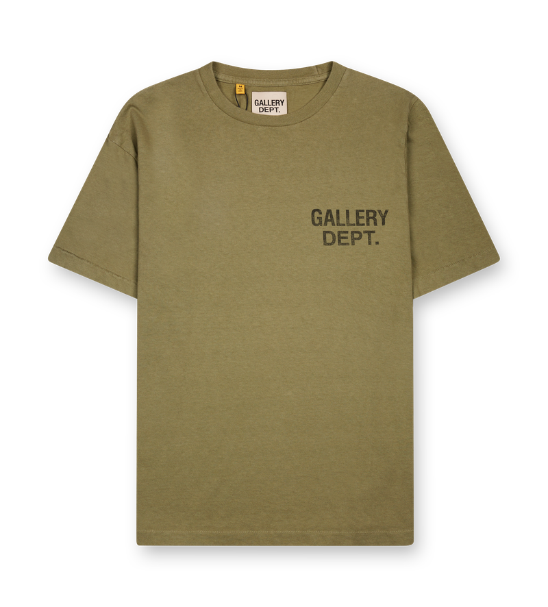 Gallery Dept. Souvenir T-Shirt in Olive Green