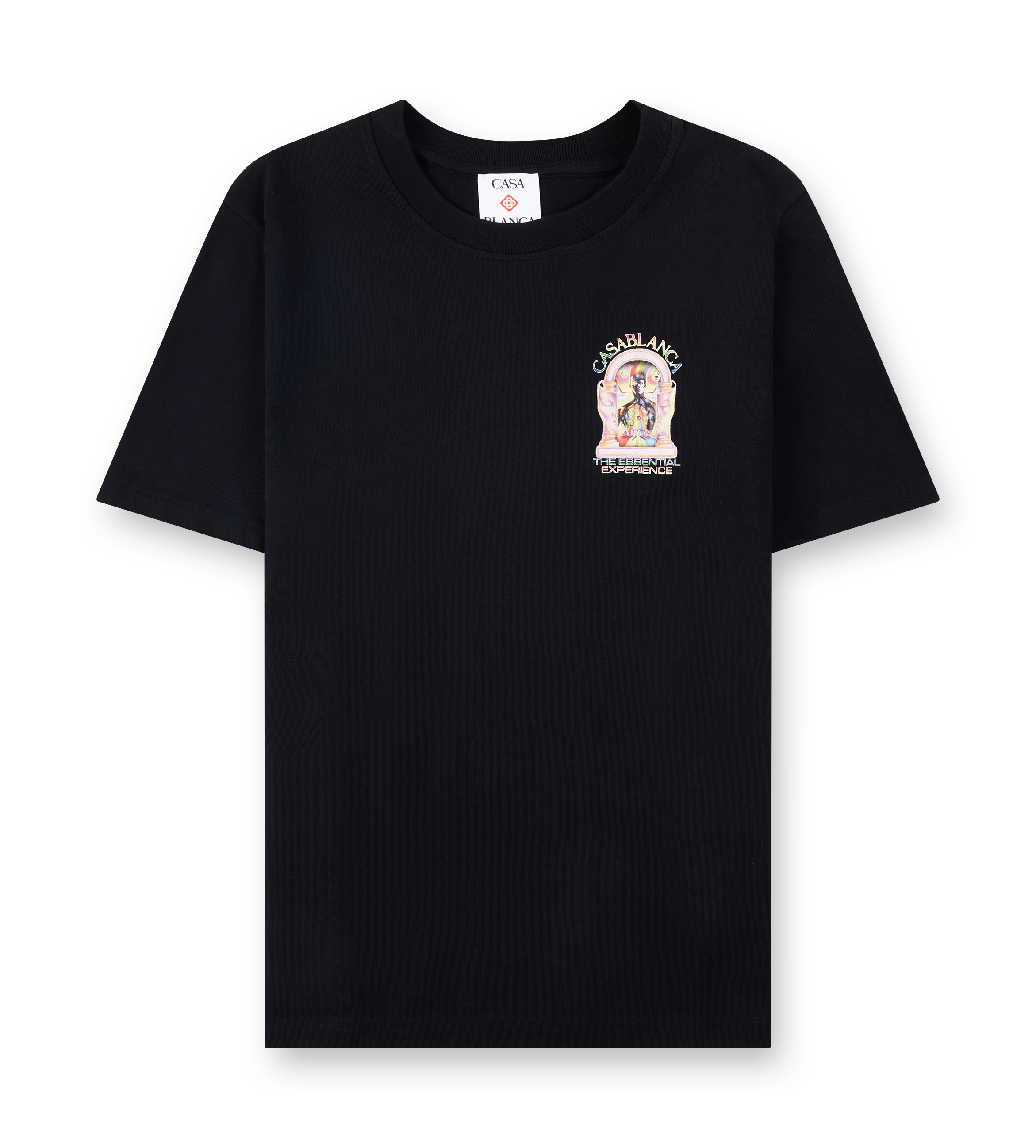 Casablanca The Essential Experience L’Arche Logo T-Shirt in Black
