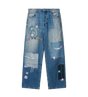 Wipeout Novelty Jean Vintage Indigo Rigid Denim