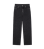 Loose Lightweight Denim Trousers Lava Stone
