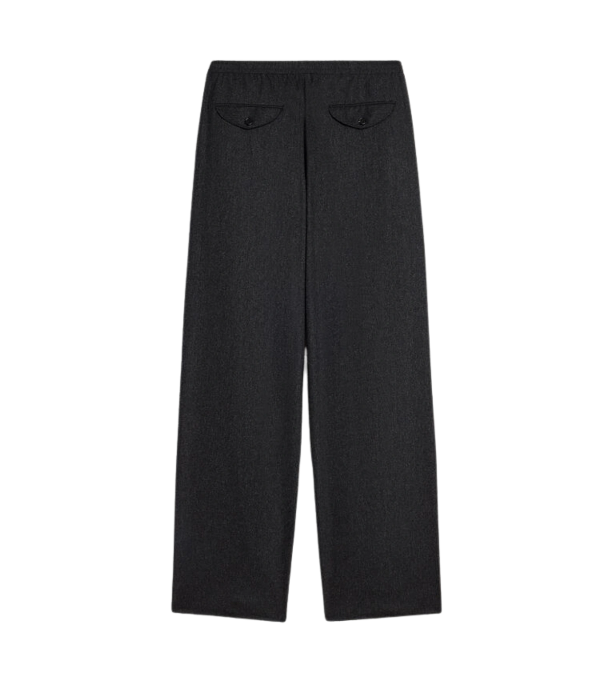 Lightweight Wolle Flannel Pantalon Storm Grijs