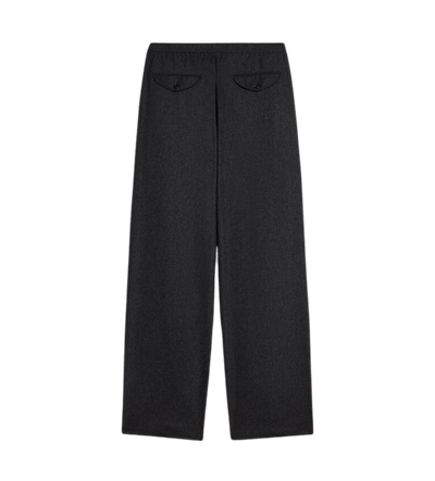 Lightweight Wolle Flannel Pantalon Storm Grijs
