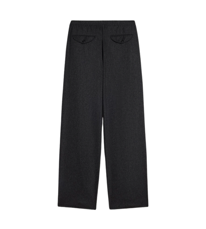 Lightweight Wolle Flannel Pantalon Storm Grijs