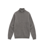 Line Zip Cardigan Mud Spray Dye Cherub Wool