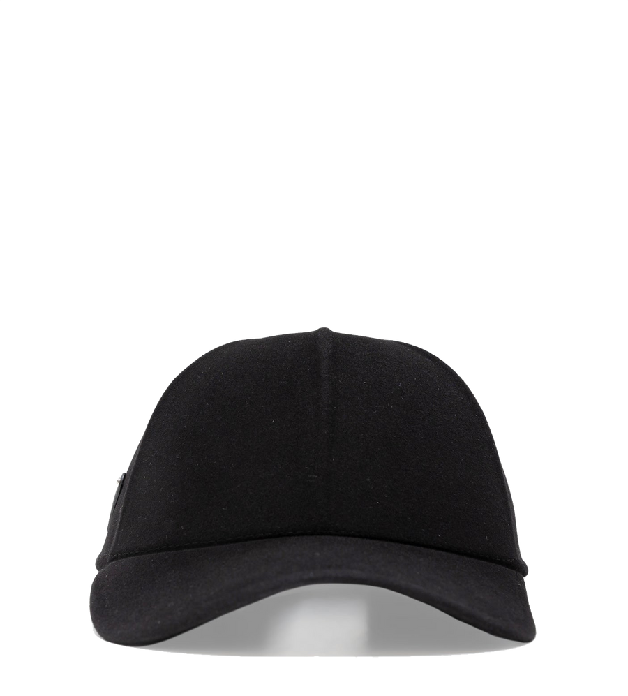 Felt Baseball Cap Black