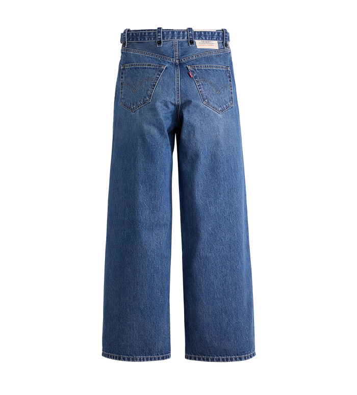 Sacai x Levi Belted Wide Pants Blue