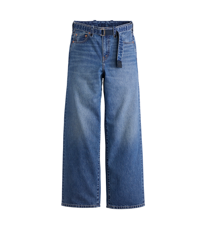 Sacai x Levi Belted Wide Pants Blue