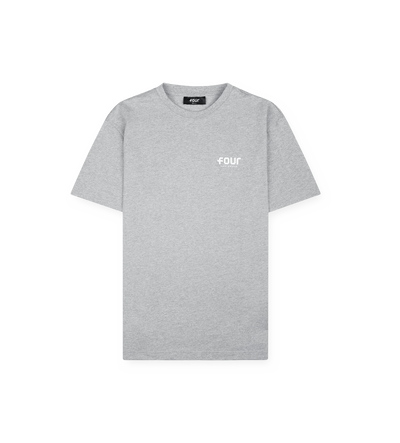 Logo Heavy T-shirt Grey Melange