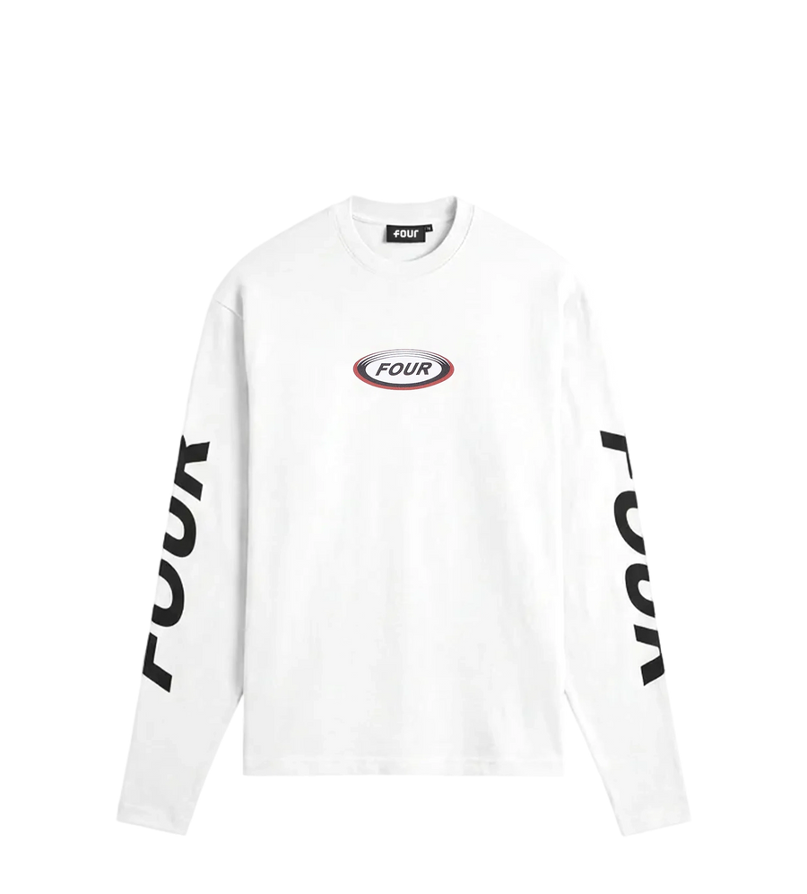 Reconstructed Circles Longsleeve White